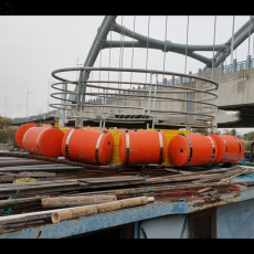 水上漂浮体水库水泵安装载体设计安装