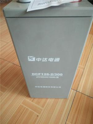 中达电通电池DCF2-300免维护长寿命2V300AH