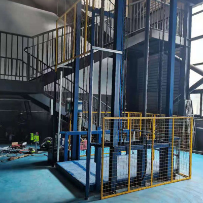 雅安导轨式升降货梯 电动升降平台厂家定制