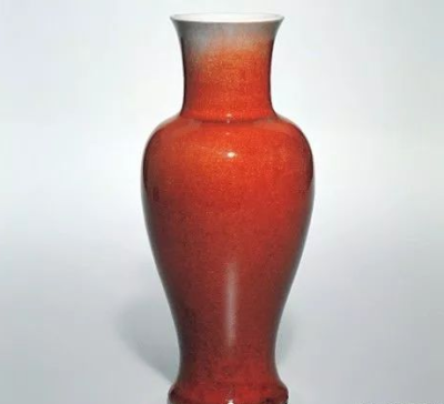 清代郎窑红瓷器图片