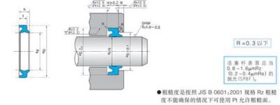 日本NOK密封件LBI防刮油双唇口全橡胶防尘圈