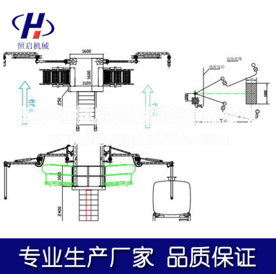 恒启机械钢结构栈桥鹤管平台槽罐车