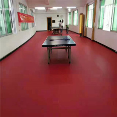 乒乓球室塑胶地板价格