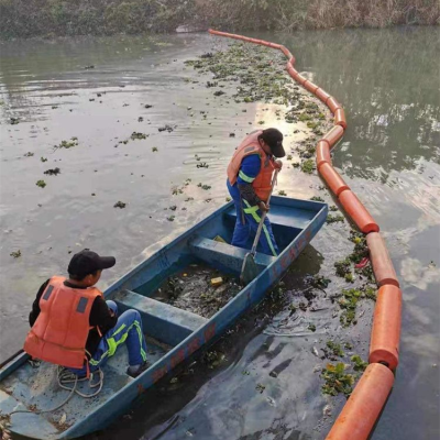 库区进水口拦漂装置安装说明