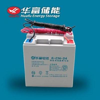 华富蓄电池6-GFM-24参数规格12V24AH