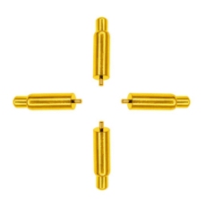 威聯創定制pogopin充電針 鍍金焊線彈簧頂針