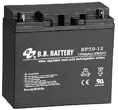 BB蓄电池BP20-12电压检验报告12V20AH