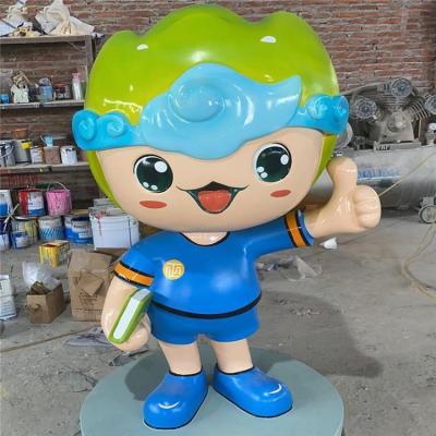 上海玻纤画家公仔模型制作幼儿园形象卡通