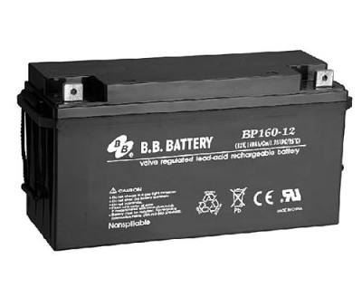BB蓄电池BP160-12安装技术图纸12V160AH
