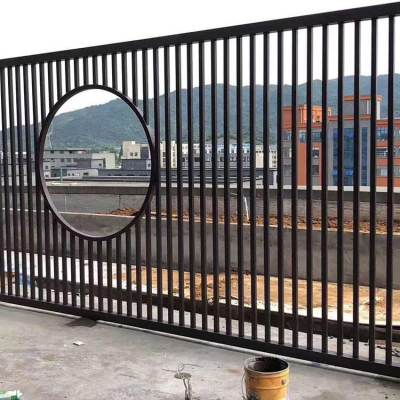 汕头学校铁艺护栏规格 围墙锌钢栅栏价格