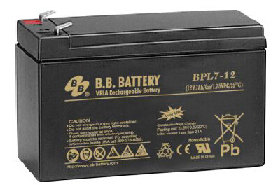 台湾BB蓄电池7.5-12铅酸BB电池12V7.5AH
