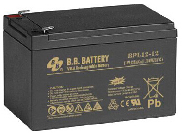 BB蓄电池BPL7-12卷帘门微型机器使用12V7AH