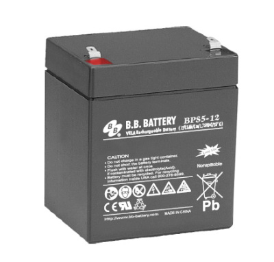 美美蓄电池BPS5-12BB蓄电池12V5AH