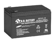 BB蓄电池EP12-12免维护耐高温12V12AH
