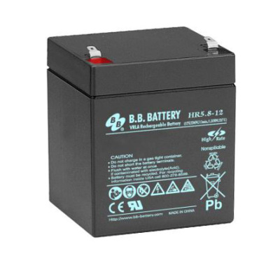 BB蓄电池HR5.8-12厂家价格正规尺寸12V5.8AH