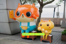 廣州文化公園吉祥物雕塑零售定制報價廠家