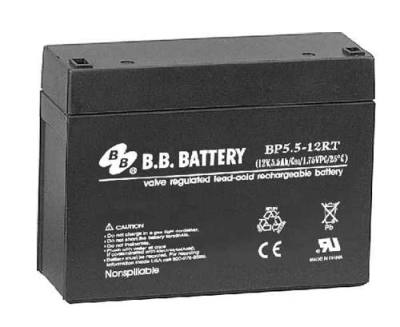 台湾BB蓄电池BP5.5-12原装BB电池12V5.5AH