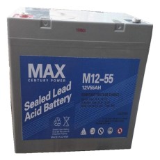 MAX蓄電池M12-55 12V55AH機房UPS儲能