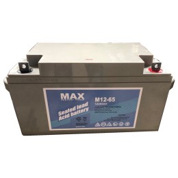 MAX蓄电池M12-65 12V65AH机房UPS电源