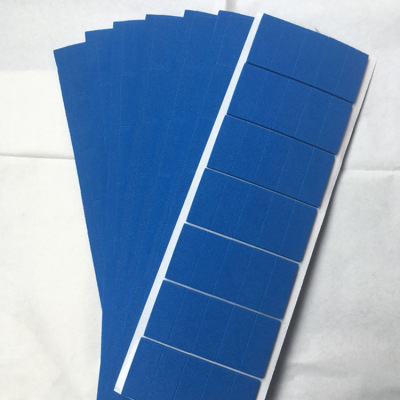 蓝色防滑脚垫泡棉厂家 彩色EVA胶垫 自粘3M