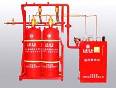 玛沁管网式七氟  丙烷气体灭火装置操作流程