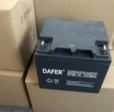 DAFER蓄电池NP38-12机房蓄电池12V38AH郑州