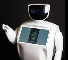 上海回收智能机器人送餐机器人回收广告机