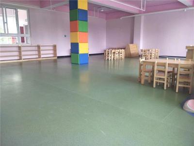 石家庄幼儿园地胶 PVC塑胶地板极纯系列