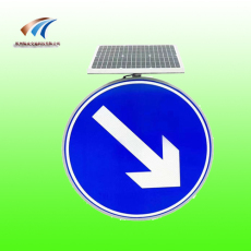 骧虎交通设施 太阳能标志牌 靠右行驶标志