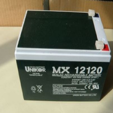 UNIKOR蓄電池MX12240 12V24AH太陽能UPS電源