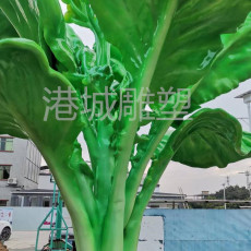 广州农业基地青菜心雕塑定制零售报价厂家