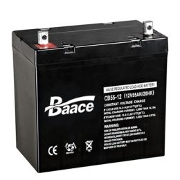 Baace贝池蓄电池CB60-12 12V60AH规格型号