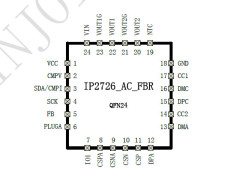 IP2726-AC-FBR--QFN24 PD電源協議芯片