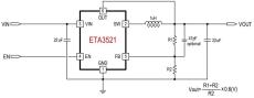 ETA3521FSG-2MHz 4A COT同步降压转换器