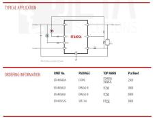 钰泰-ETA4056E8A-1.2A/16V全集成线性充电器