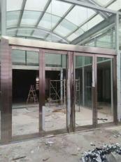 西安维修钢化玻璃门玻璃隔断安装