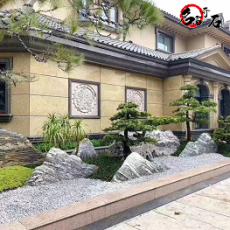 雪浪石切片图案展示 江门雪浪石庭院摆景