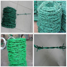 黑龙江镀锌刺绳现货厂家牡丹江绿色钢丝网