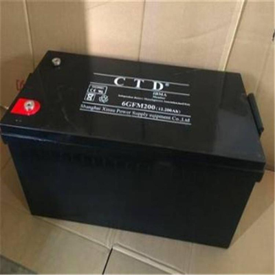 CTD蓄電池6GFM-100免維護(hù)12V100AH儲能ups