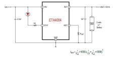 鈺泰-ETA4084S2G-鋰離子電池線性充電器