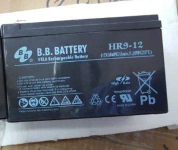 BB蓄电池HR9-12儿童玩具电池12V9AH