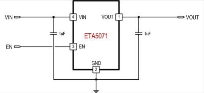 钰泰ETA5071V360ND1E-低功率线性稳压器