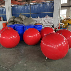 各種尺寸塑料浮球水庫警示浮漂