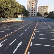 聊城道路划线施工车位划线