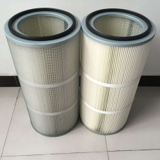 供应工业聚酯纤维滤筒自洁式空气滤筒