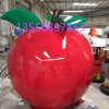 苹果小镇景区装饰大红富士苹果雕塑定制厂家