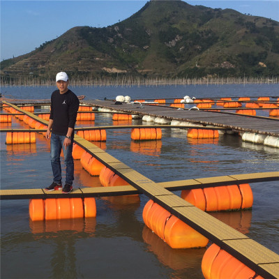 新型海上渔业网箱养殖浮筒设计安装