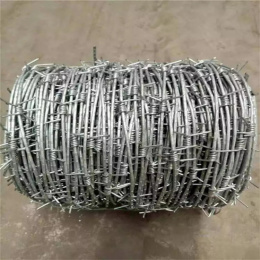樂博現貨供應PVC 包塑鐵蒺藜場地刺繩圍欄