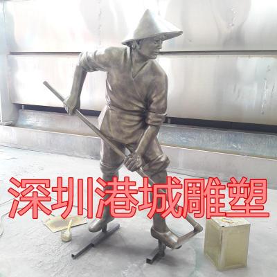 邯郸农耕设计种植农民人物雕塑定制生产厂家