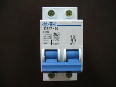 DZ47-63型-1P 63A小型断路器生产
